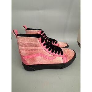 VANS SK8-Hi 1.5" PLATFORM MTE SUEDE DESERT ROSE/BLACK LACE UP - Women’s Size 7